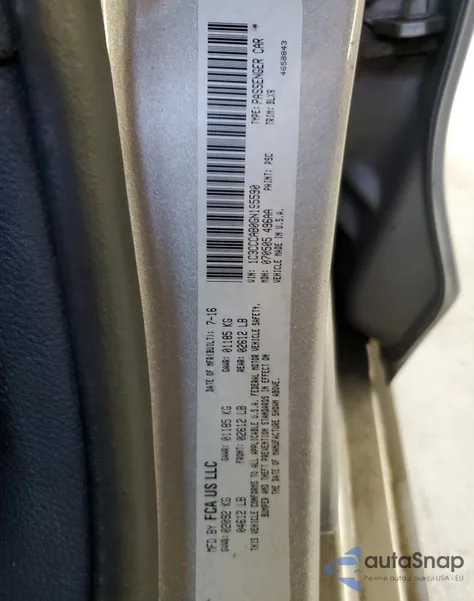 2016 Chrysler 200 Limited из США, поврежденный, VIN 1C3CCCAB0GN195590